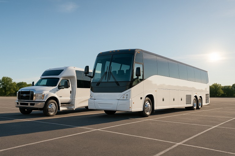Charter Bus in New Britain