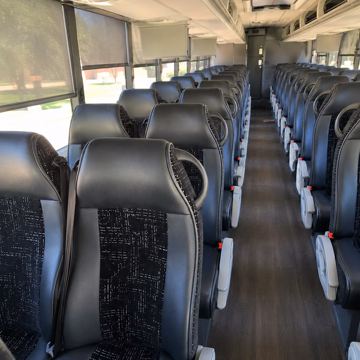 new britain charter bus interior gallery