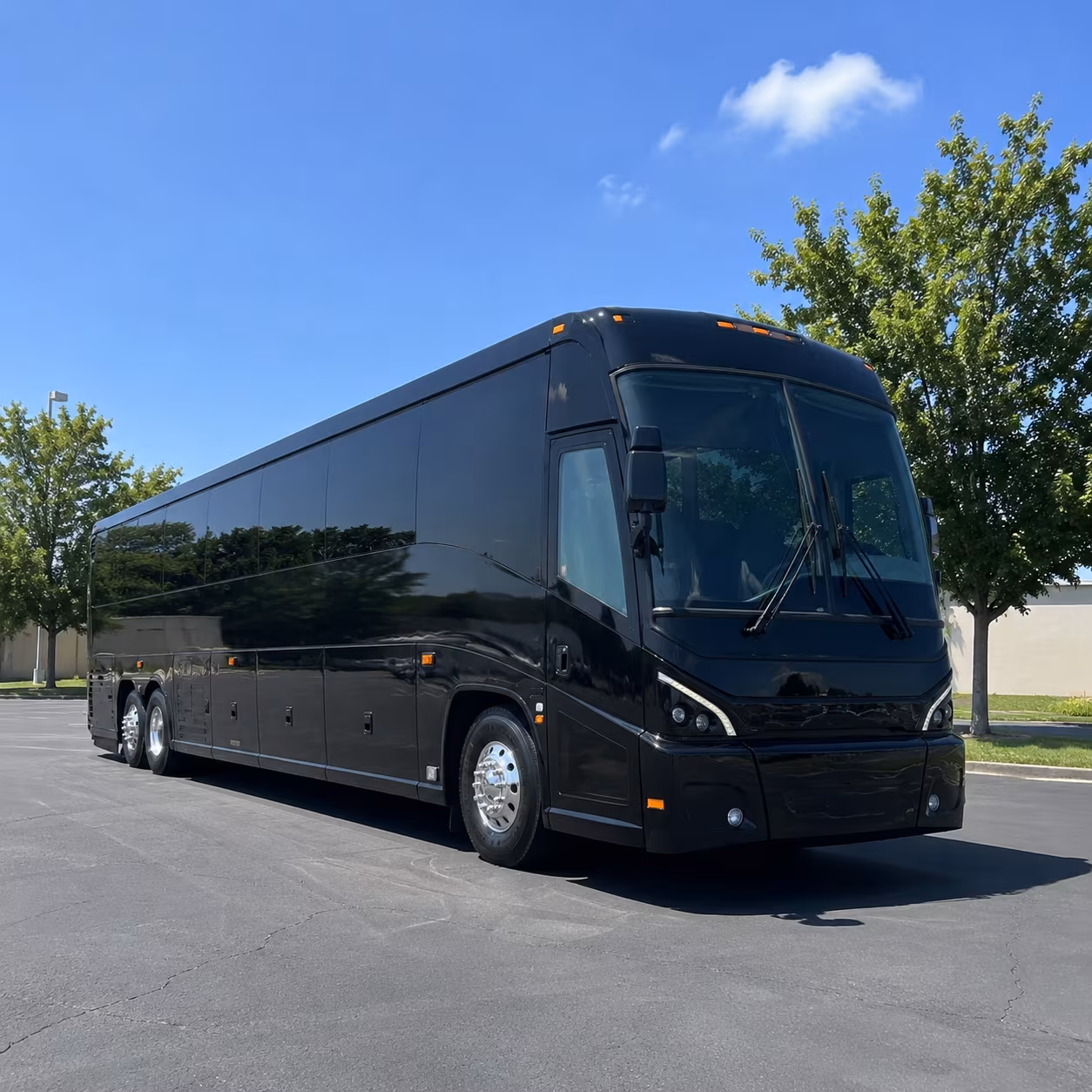 new britain charter bus services exterior