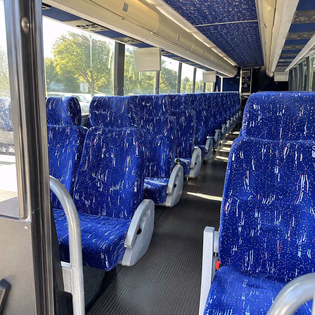new britain charter bus services interior
